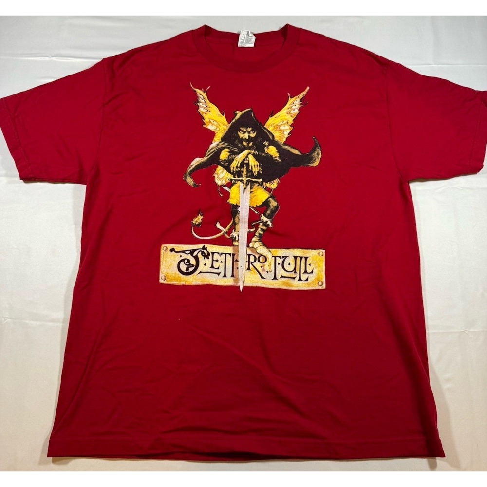 Jethro Tull Broadsword And The Beast IA Tour Official Concert T-Shirt XL 2014 Te